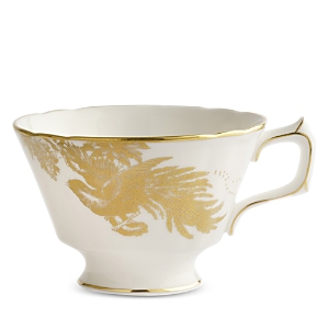 Royal Crown Derby Gold Aves Motif Teacup In Clear