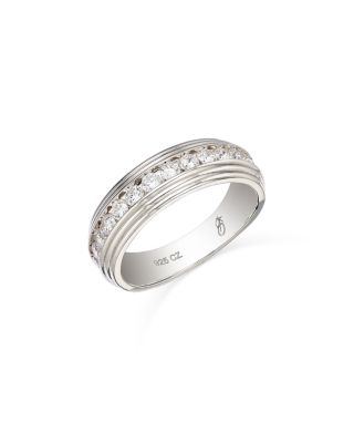 Bloomingdale's Fine Collection - Men's Diamond Band in 14K White Gold, 1.0 ct. t.w.