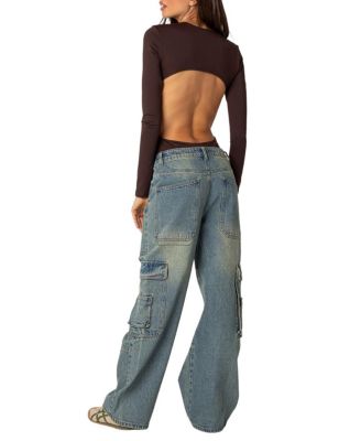 Neta Back Cut Out Bodysuit