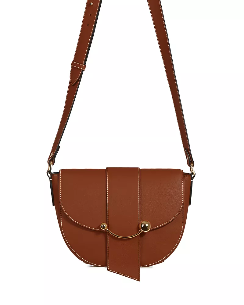 Strathberry Crescent Leather Satchel