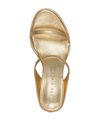 Women's Alonde Leather High Heel Slide Sandals