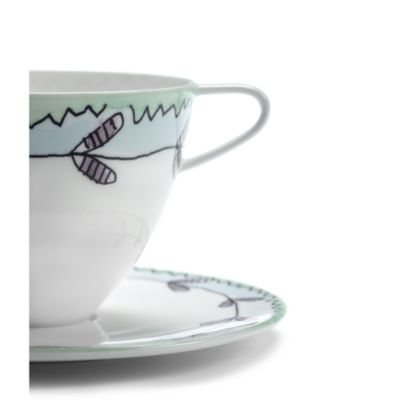 Marni Blossom Milk Cappuccino Cup and Saucer