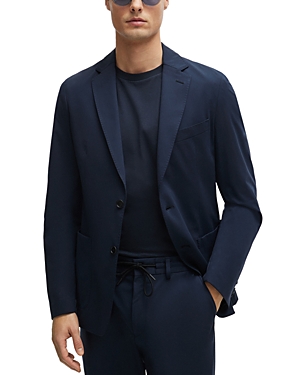 Shop Hugo Boss Hanry Slim Fit Sport Coat In Dark Blue