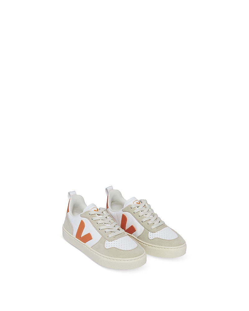 VEJA UNISEX V10 LACE UP SNEAKERS - LITTLE KID