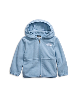 Shop The North Face Unisex Glacier Full Zip Hoodie - Baby In Steel Blue