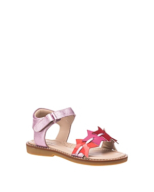 Shop Elephantito Girls' Stars Sandal - Toddler, Little Kid, Big Kid In Fuchsia