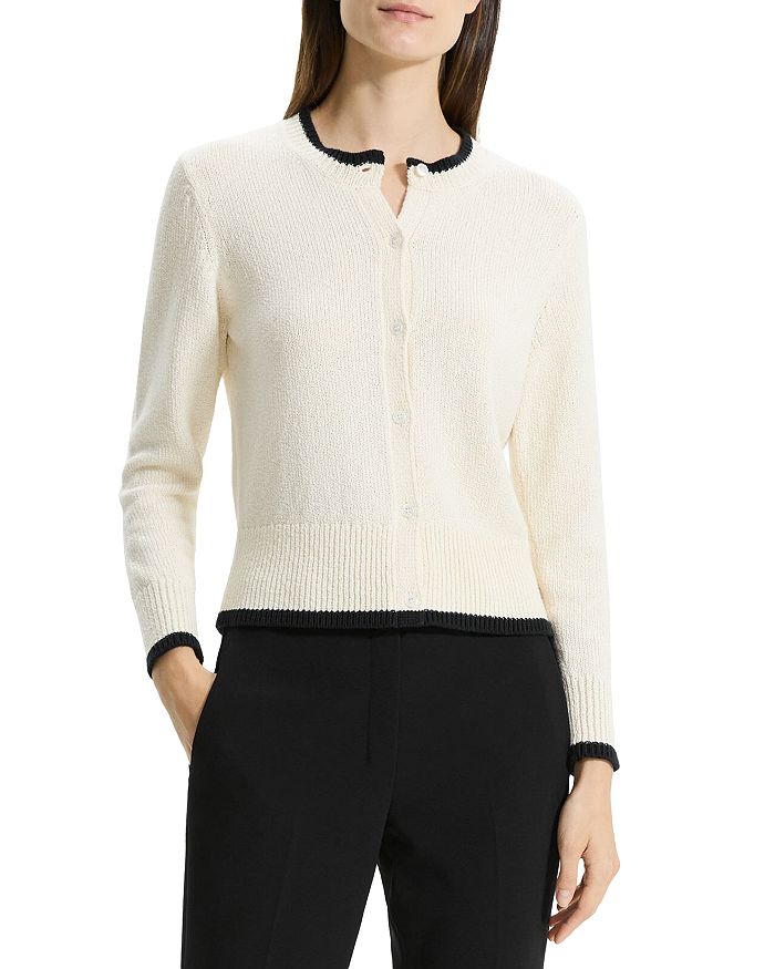 Theory Textured Cardigan | Bloomingdale's