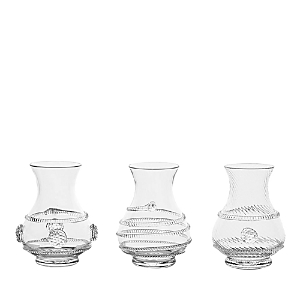 Juliska Mini Bohemian Glass Vases, Set of 3