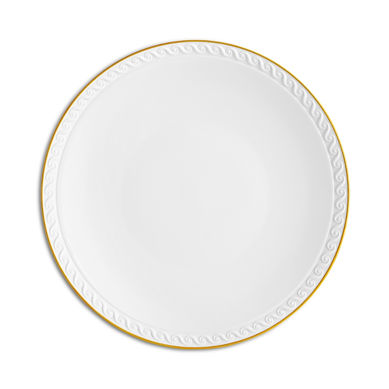 L'objet Neptune Porcelain Bread And Butter Plate In White