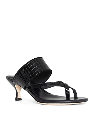 Donald Pliner Louka Kitten Heel Sandal In Black