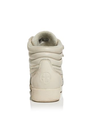 Reebok x Anine Bing Women's Freestyle High Top Sneakers