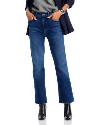 MOTHER - The Hustler High Rise Flare Leg Ankle Jeans