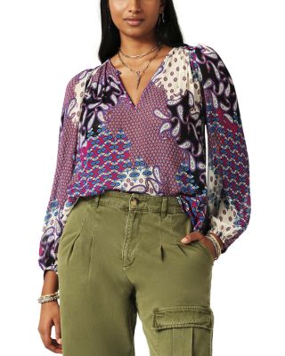 ba&sh - Blair Paisley Print Top