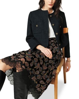 Meredith Cropped Boxy Jacket