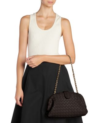 Lauren 1980 Teen Intrecciato Leather Clutch  