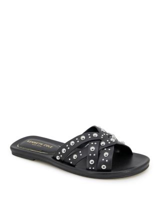 Kenneth Cole - Women's Jula Studded Slide Sandals
