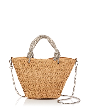 Shop Aqua Crystal Tote - 100% Exclusive In Natural