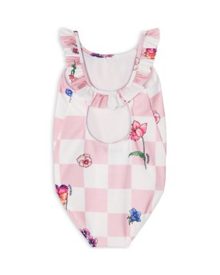 Girls' Blossom Ruffled One Piece Swimsuit - Baby