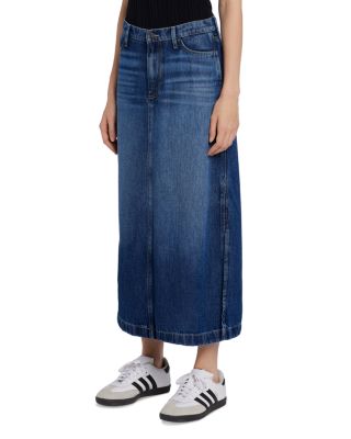 7 For All Mankind - Denim Midi Skirt