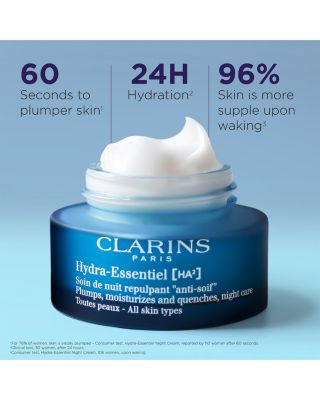 Hydra Essentiel Night Moisturizer with Double Hyaluronic Acid 1.7 oz.