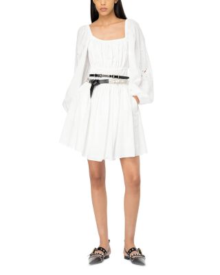 PINKO - Fandago Eyelet Mini Dress