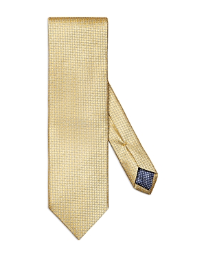 Shop Eton Geometric Silk Classic Tie In Lt/pastel