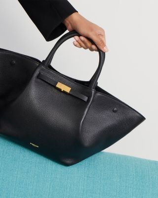 London Midi New York Leather Tote