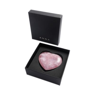 The Cuore Rose Quartz Gemstone Heart