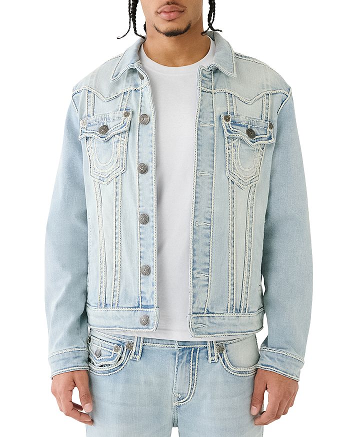 True religion suede online jacket