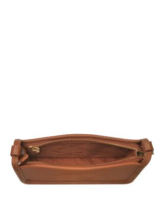 Le Foulonn&eacute; Small Zip Leather Crossbody