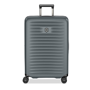 Shop Victorinox Airox Advanced Medium Spinner Suitcase In Storm Gray