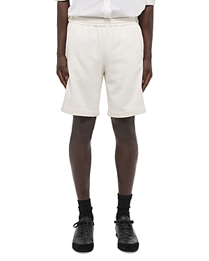Helmut Lang Men's Cotton Relaxed-fit Sweatshorts In Ivory