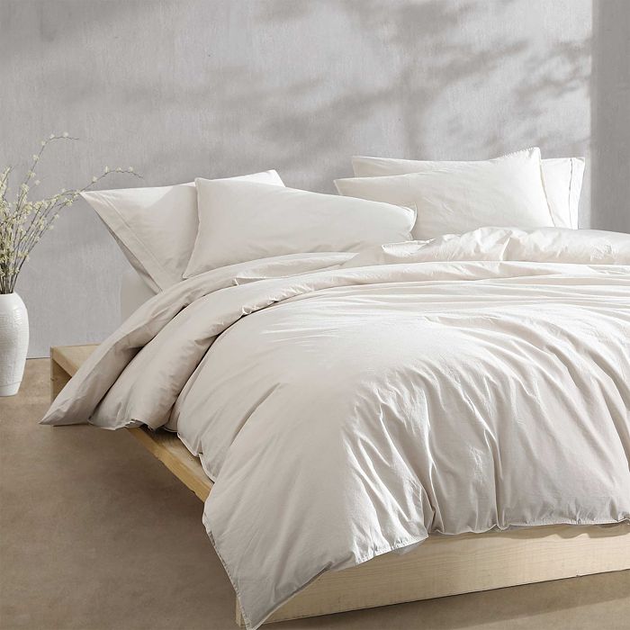 Calvin Klein Washed Percale 3 Piece Comforter Set, Queen Bloomingdale's