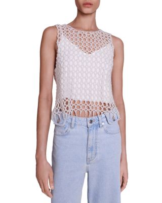 Maje - Liperle Beaded Top