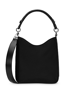 Shop Staud Mel Shoulder Bag In Black