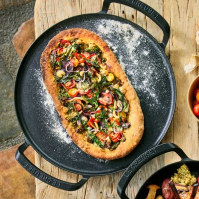 Alpine Enameled Cast Iron Outdoor Pizza Pan