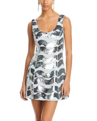 Markarian Cecilia Sequined Mini Dress | Bloomingdale's Women