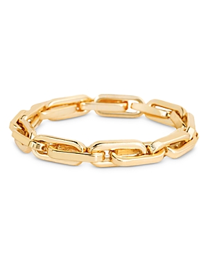 Shop Shashi Linked Stretch Bracelet In Gold