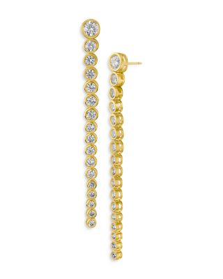 Kenneth Jay Lane - Round Graduated Long Earrings