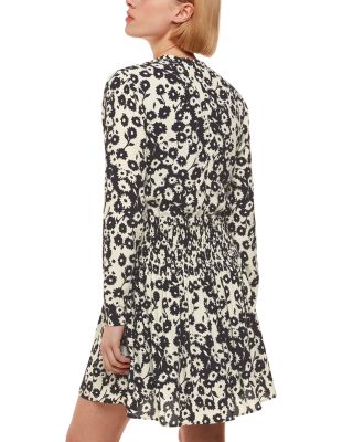Riley Floral Shirred Dress