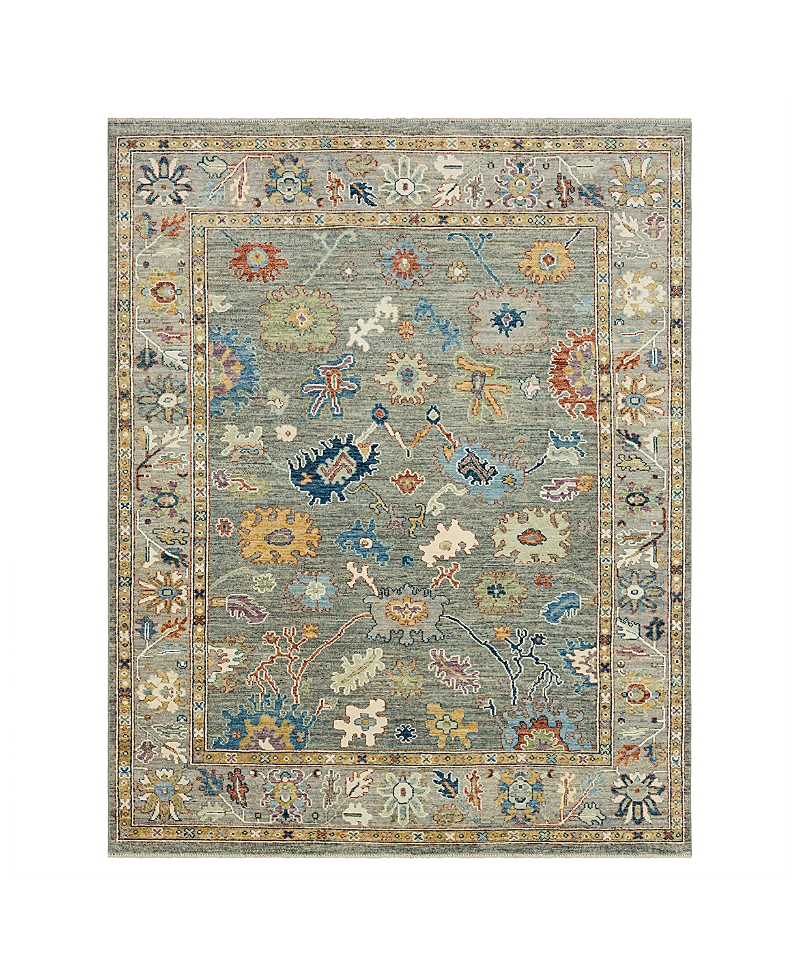 Karastan Mystique R1217-273 Area Rug, 6' X 9' In Silver