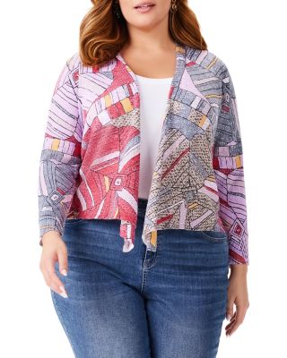 NIC+ZOE Plus - Mosaic 4 Way Cardigan