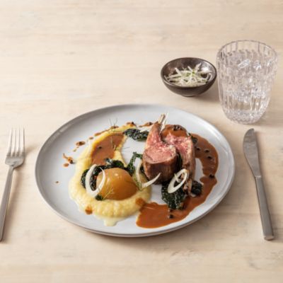 Nivo Moon Coupe Salad Plate, Set of 6