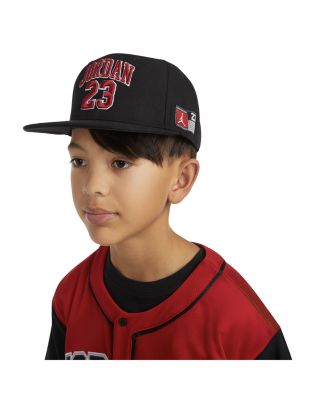 Boys' Jordan Jersey Flat Brim Cap - Big Kid