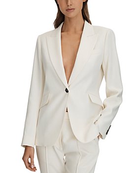 AMILIEe Women's 2 Pieces Pants Suit Jacket Formal Ladies Office Business  Blazer Coat 