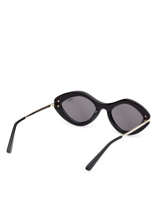Geometric Sunglasses, 54mm