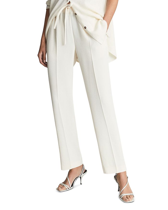 REISS Petite Hailey Pull On Trousers | Bloomingdale's