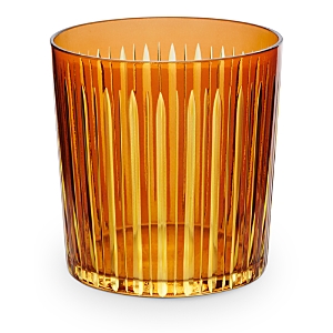 L'objet Prism Old Fashioned Glasses Set Of Four In Amber