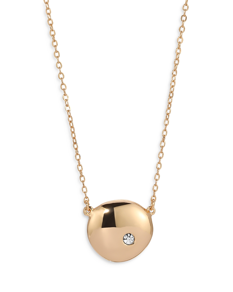 Ettika Skipping Stone Pendant Necklace In Gold