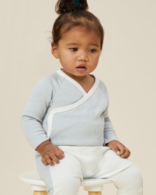 Unisex Long Sleeve Kimono Bodysuit - Baby